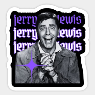 Jerry lee lewis  x 60s retro Sticker